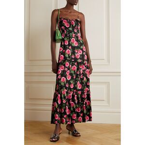 Alice + Olivia Chantay Floral Print Cotton Maxi Dress Size 4